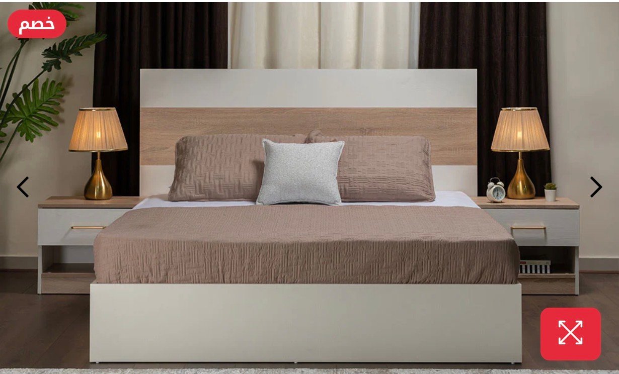 غرفة نوم لوتس بدولاب جرار