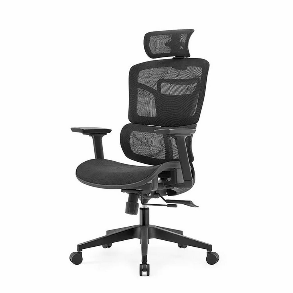 كرسي مكتب ألمونيوم وماش