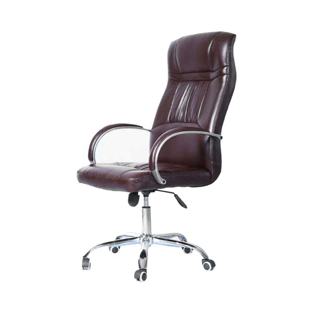 كوسي مكتب متحرك من الجلد