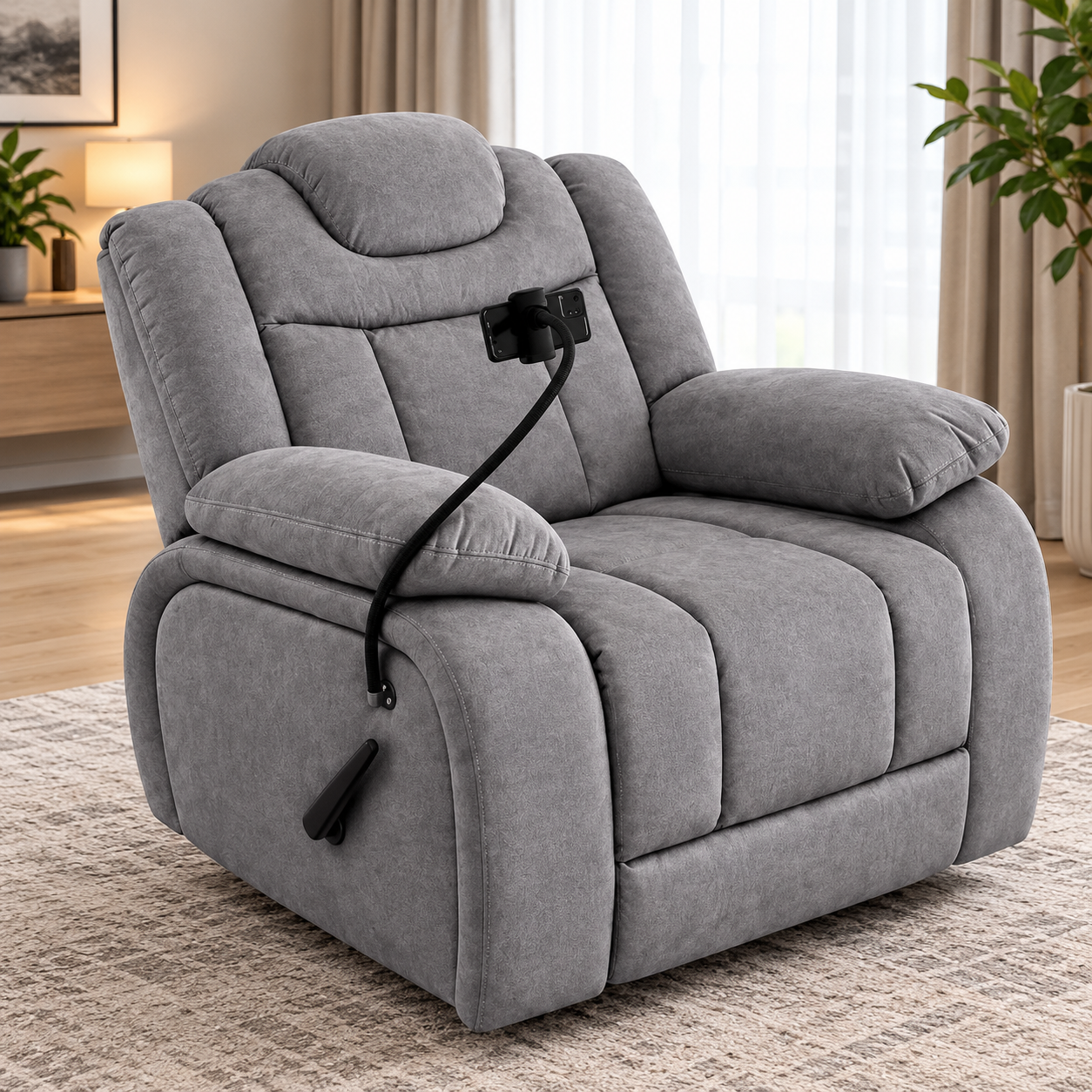 كرسي هزّاز (Recliner Rocking Chair)